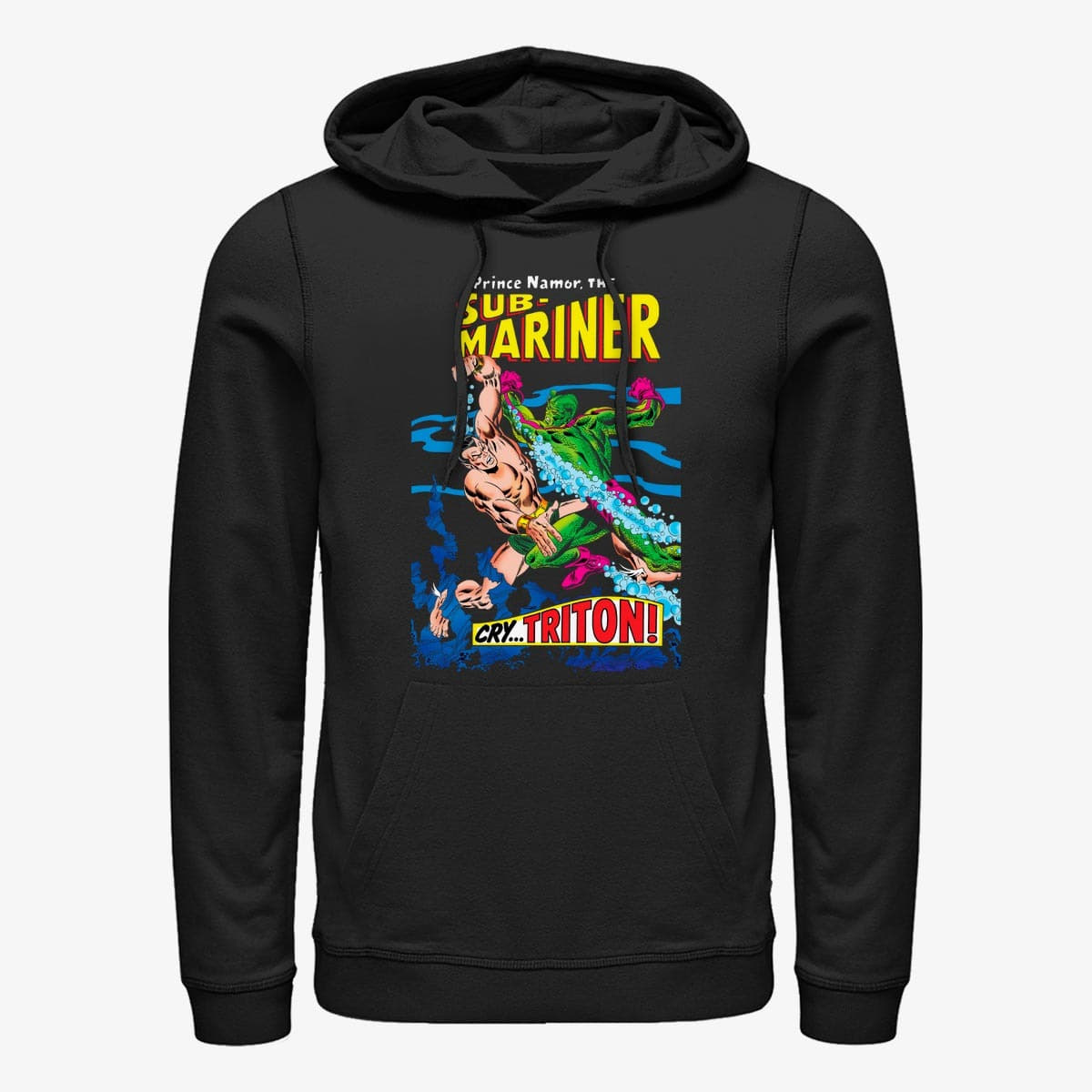 Dukserice Merch Marvel - Mariner Club Unisex Hoodie Black