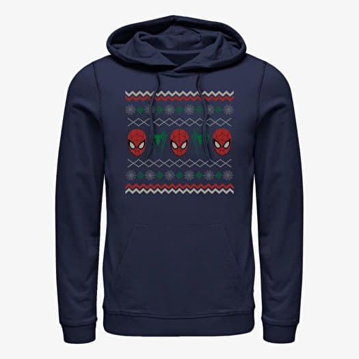 Sweatshirt Merch Marvel Spider-Man Classic - Spider Sweater Unisex Hoodie Navy Blue