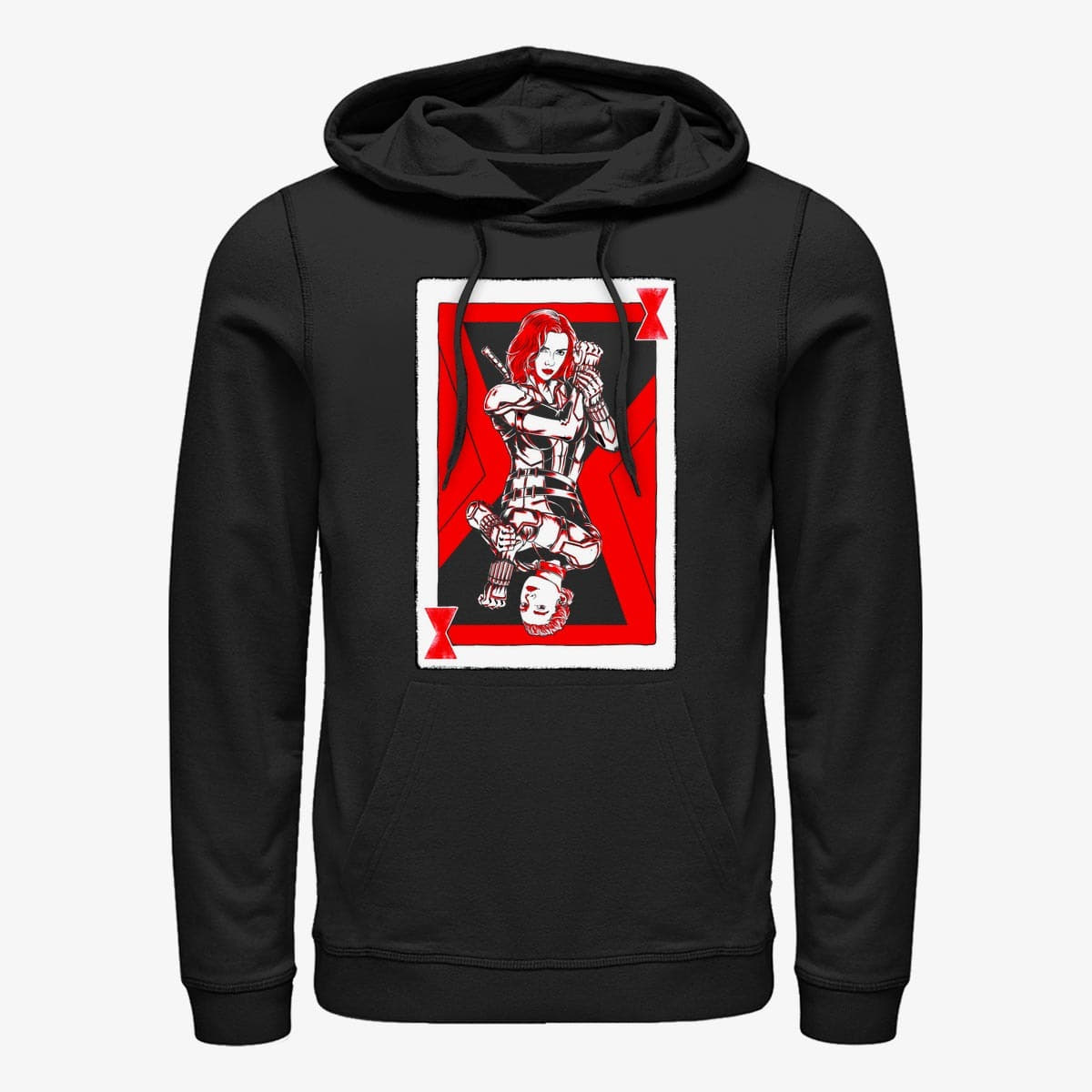Sweatshirts Merch Marvel Black Widow: Movie - Sister Card Unisex Hoodie Black