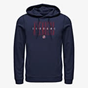 Merch Marvel Avengers - Strikethrough Text Unisex Hoodie Navy Blue