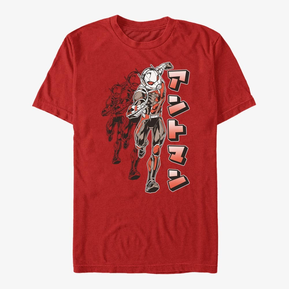 majice kratkih rukava Merch Marvel Avengers Classic - ANTOMAN Unisex T-Shirt Red