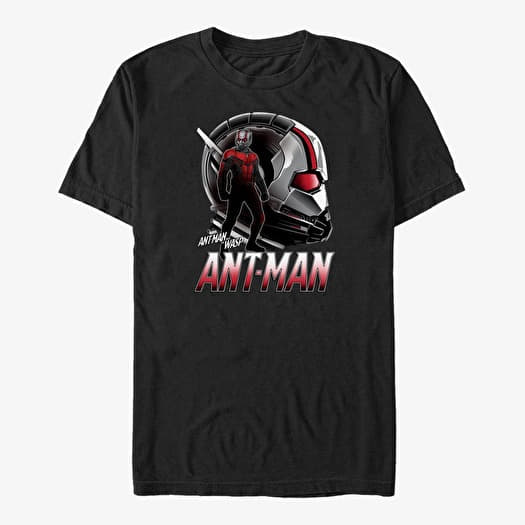 Tricou Merch Marvel Ant-Man & The Wasp: Movie - Ant-Man Sil Unisex T-Shirt Black
