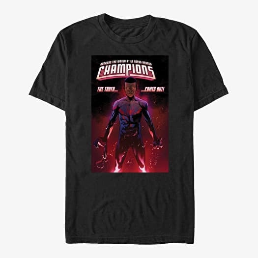 T-shirt Merch Marvel Spider-Man Classic - Champions Unisex T-Shirt Black