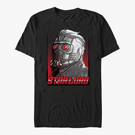 T-shirt Merch Marvel GOTG Classic - Star Direct Unisex T-Shirt Black