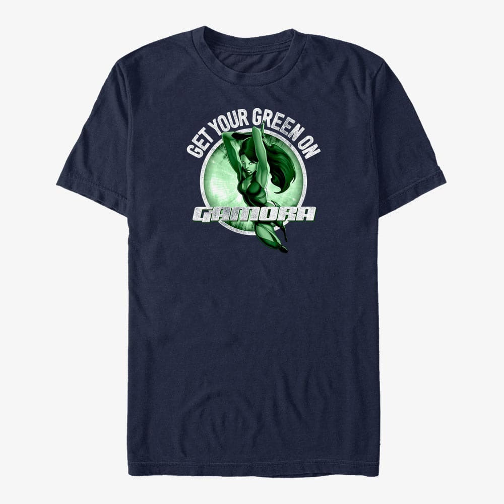 majice kratkih rukava Merch Marvel GOTG 2 - Awesome Mix2 Unisex T-Shirt Navy Blue