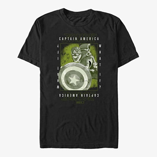 T-shirt Merch Marvel What If...? - Boxed Zombie Cap Unisex T-Shirt Black