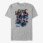 Merch Marvel Avengers - Strong Team Unisex T-Shirt Heather Grey