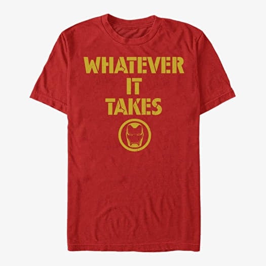 Merch Marvel Avengers: Endgame - Ironman Spirit Unisex T-Shirt Red
