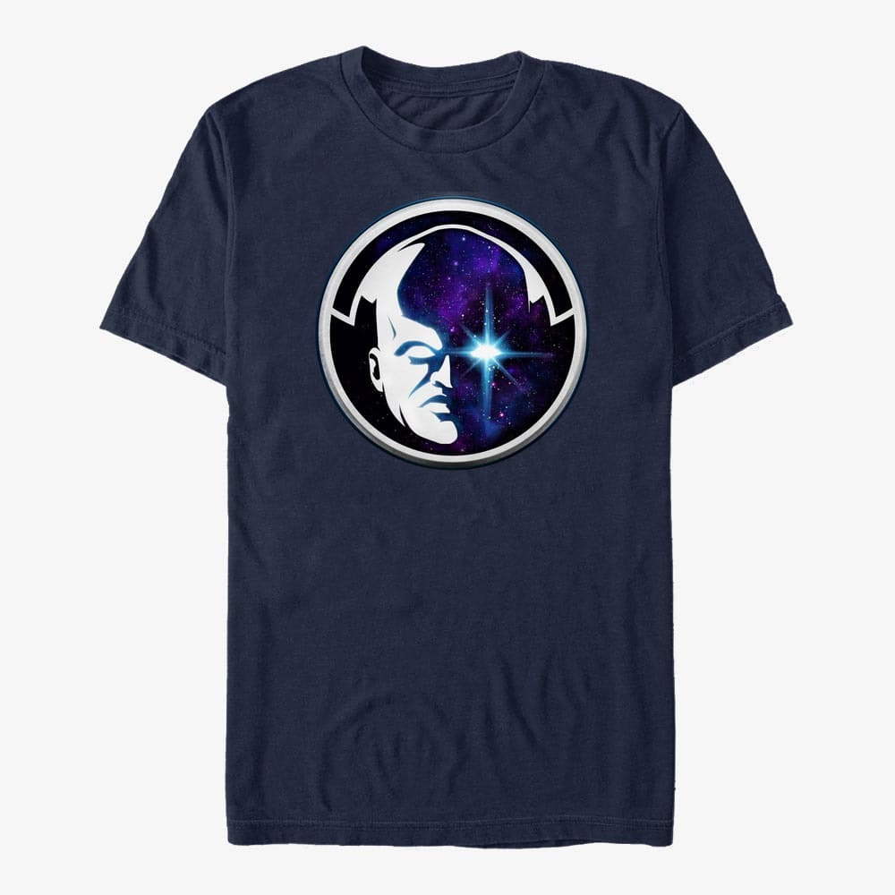 majice kratkih rukava Merch Marvel What If...? - Watcher Circle Unisex T-Shirt Navy Blue