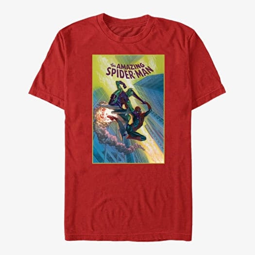 Majica Merch Marvel X-Men - XMEN 70'S IRON ON Unisex T-Shirt Red