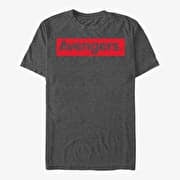 Merch Marvel Avengers: Endgame - AVENGERS Unisex T-Shirt Dark Heather Grey