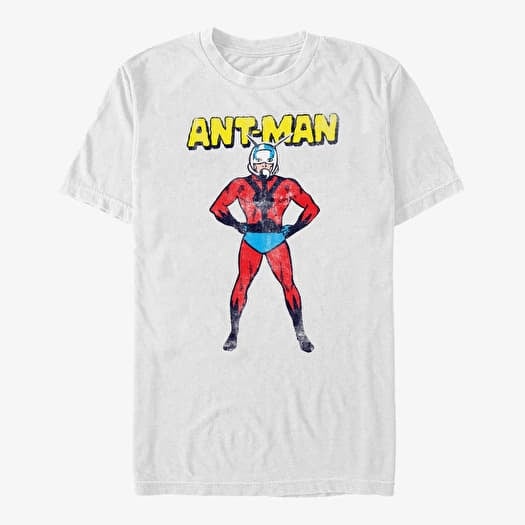 T-skjorte Merch Marvel Avengers Classic - American Ant Unisex T-Shirt White