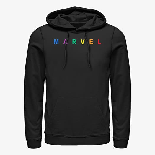 Hanorac Merch Marvel - SIMPLE LOGO EMB Unisex Hoodie Black