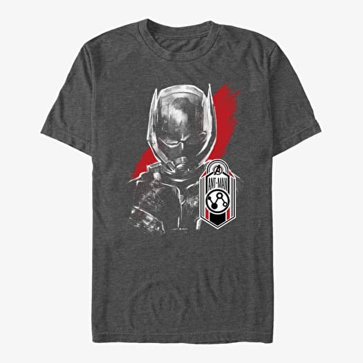 Maglietta Merch Marvel Avengers: Endgame - Antman Tag Unisex T-Shirt Dark Heather Grey