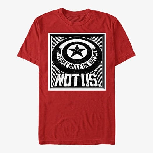 T-shirt Merch Marvel Avengers: Endgame - Not Us Unisex T-Shirt Red