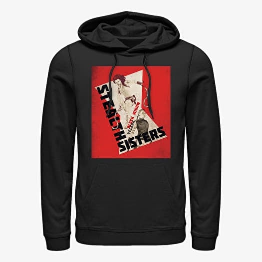 Sweatshirt Merch Marvel Black Widow: Movie - Spy Sisters Unisex Hoodie Black