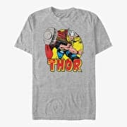 Merch Marvel Classic - Mighty Thor Unisex T-Shirt Heather Grey