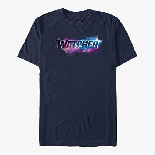 Μπλουζάκι Merch Marvel What If...? - Watch Galaxy Unisex T-Shirt Navy Blue