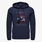 Merch Marvel Avengers: Endgame - Stronger Trio Unisex Hoodie Navy Blue