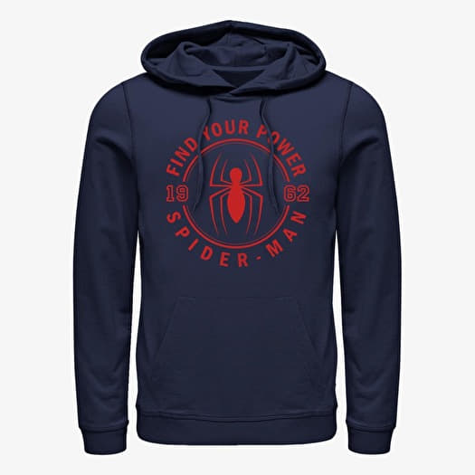 Sweatshirt Merch Marvel Spider-Man Classic - Power Jersey Unisex Hoodie Navy Blue