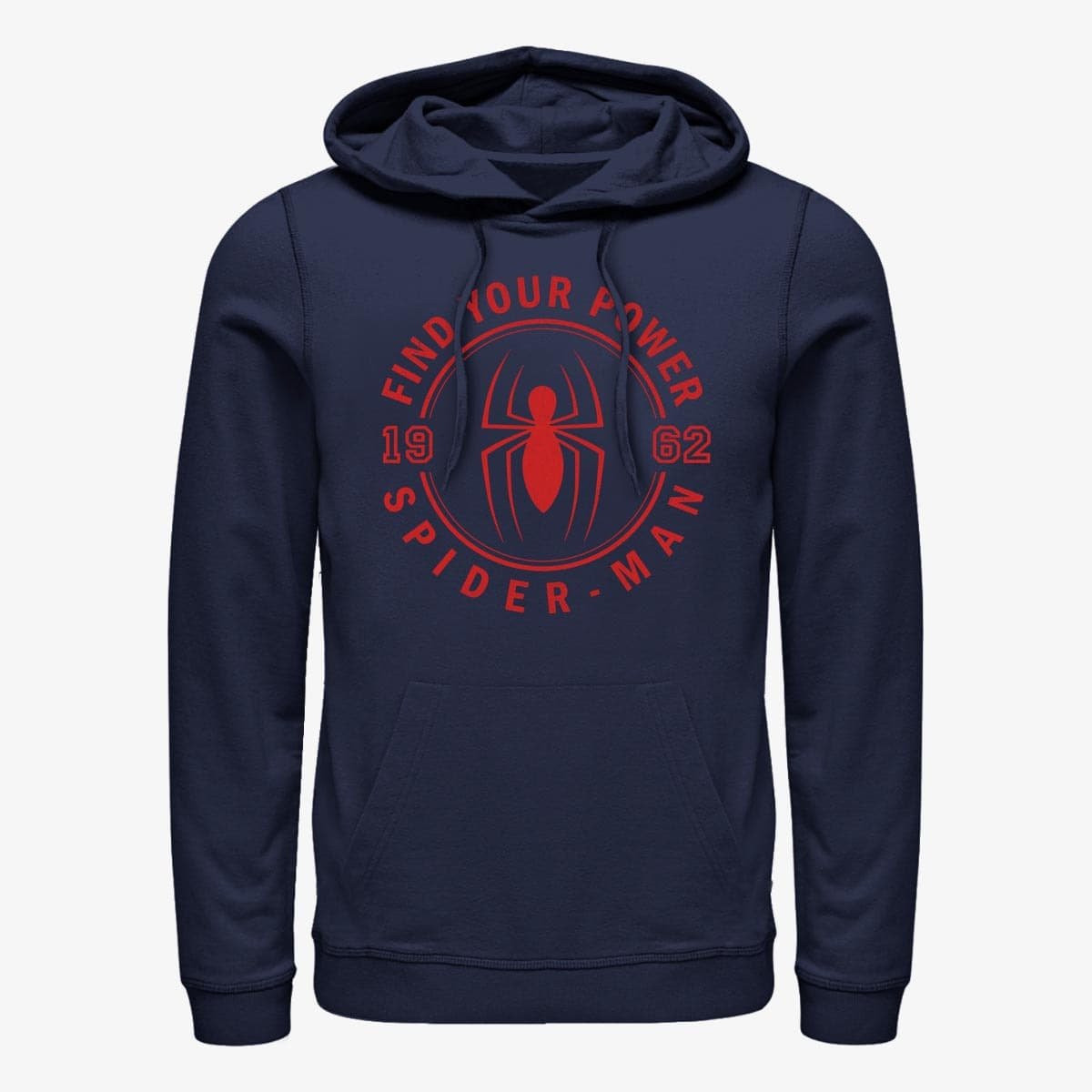 Sweatshirts Merch Marvel Spider-Man Classic - Power Jersey Unisex Hoodie Navy Blue