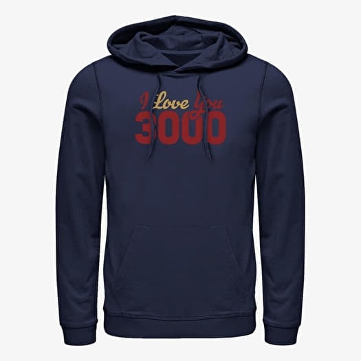 Sweatshirt Merch Marvel Avengers: Endgame - 3000 Loves Unisex Hoodie Navy Blue