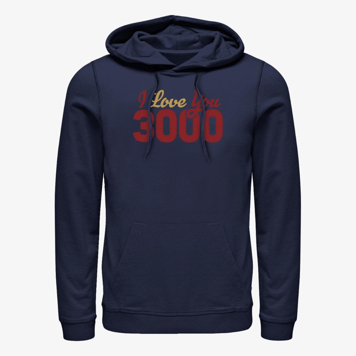 Sweatshirts Merch Marvel Avengers: Endgame - 3000 Loves Unisex Hoodie Navy Blue