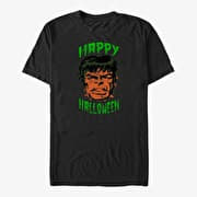 Merch Marvel Avengers Classic - HulkFace Halloween Unisex T-Shirt Black