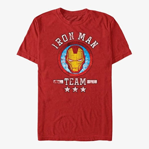 T-särk Merch Marvel Avengers Classic - Iron Team Stuff Unisex T-Shirt Red