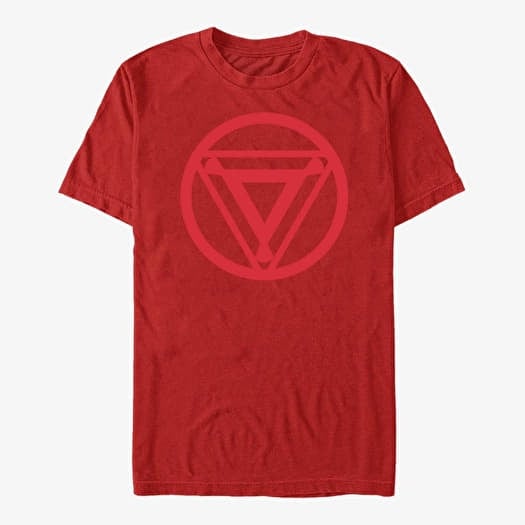 T-shirt Merch Marvel Avengers Classic - Tonal Arc Reactor Unisex T-Shirt Red