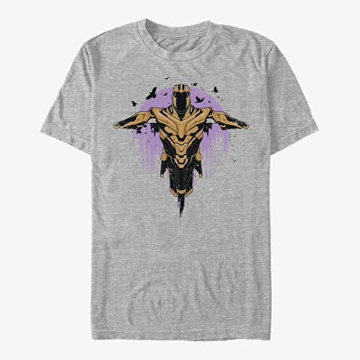 Majica Merch Marvel Avengers: Endgame - Scarecrow Thanos Unisex T-Shirt Heather Grey