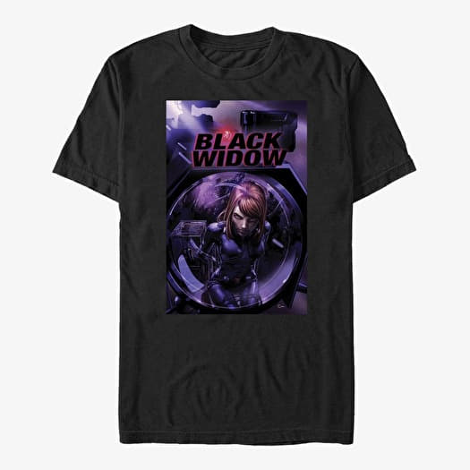 Merch Marvel Avengers Classic - Black Widow Unisex T-Shirt Black