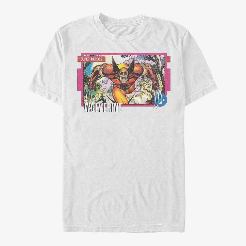Camisetas Merch Marvel X-Men - WOLVERINE Unisex T-Shirt White