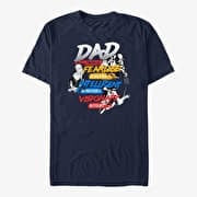 Merch Marvel X-Men - X-Dad Unisex T-Shirt Navy Blue