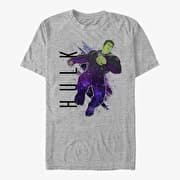 Merch Marvel Avengers: Endgame - Hulk Painted Unisex T-Shirt Heather Grey