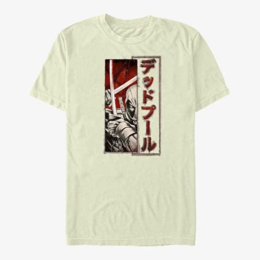 T-shirt Merch Marvel Deadpool - Deadpool Sword Kanji Unisex T-Shirt Natural
