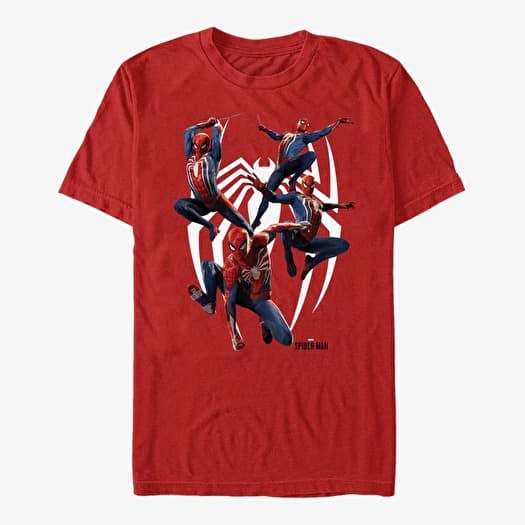 T-shirt Merch Marvel - All Spider-Man Unisex T-Shirt Red