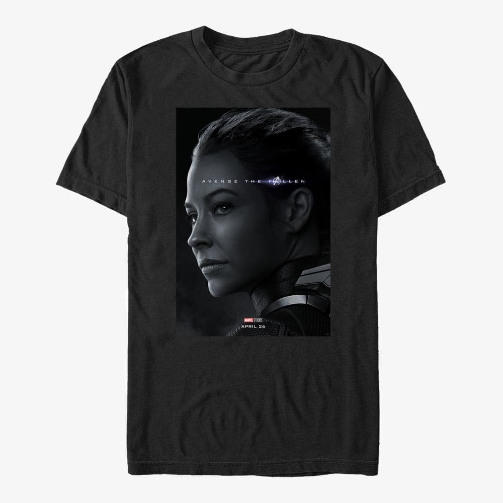 Trička Merch Marvel Avengers: Endgame - Avenge Wasp Unisex T-Shirt Black
