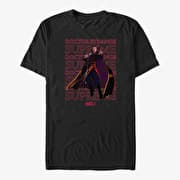 Merch Marvel What If...? - Supreme Text Stack Unisex T-Shirt Black