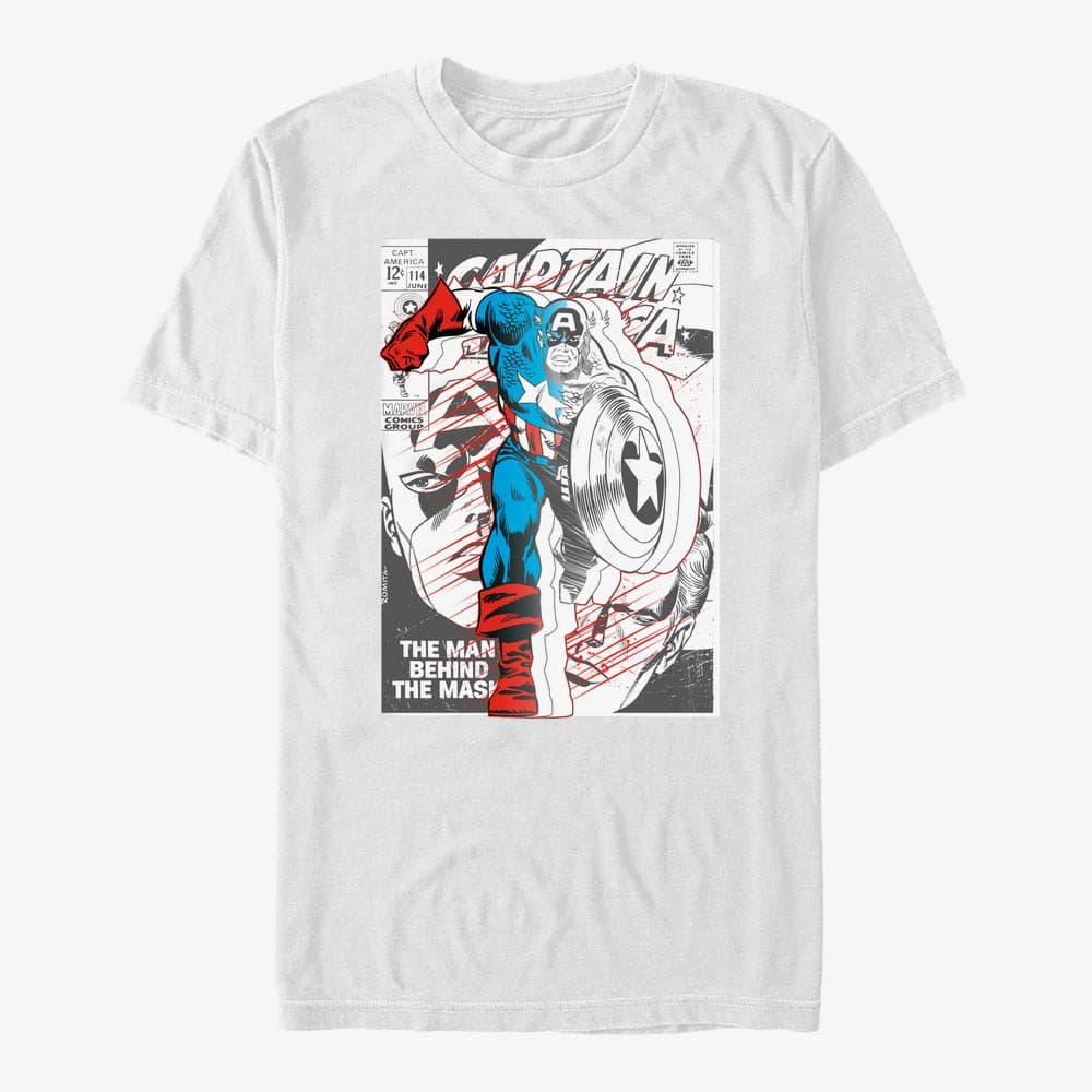 Camisetas Merch Marvel Avengers Classic - Original Idea Unisex T-Shirt White