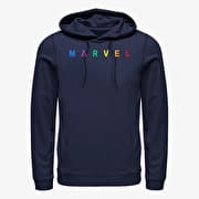 Merch Marvel - SIMPLE LOGO EMB Unisex Hoodie Navy Blue