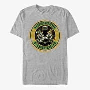 Merch Marvel Avengers Classic - Wakanda Circles Unisex T-Shirt Heather Grey