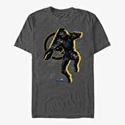 Merch Marvel Avengers: Endgame - Ronin Splatter Unisex T-Shirt Dark Heather Grey