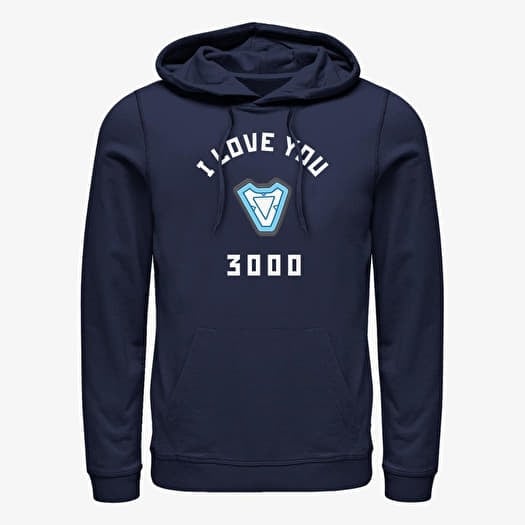 Merch Marvel Avengers: Endgame - Three Thousand Unisex Hoodie Navy Blue