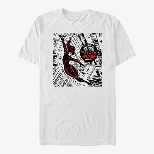 Merch Marvel Avengers Classic - Widow City Unisex T-Shirt White