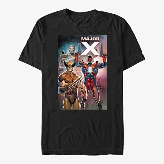 T-shirt Merch Marvel X-Men - Major X Unisex T-Shirt Black