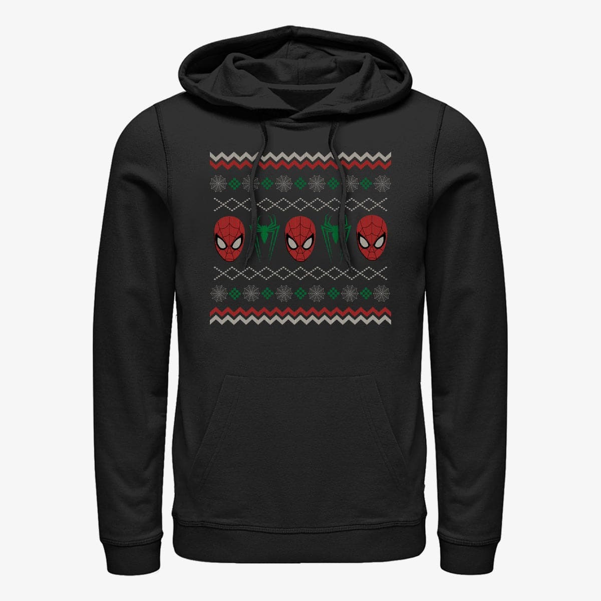 Sweaters Merch Marvel Spider-Man Classic - SpiderSweater Unisex Hoodie Black