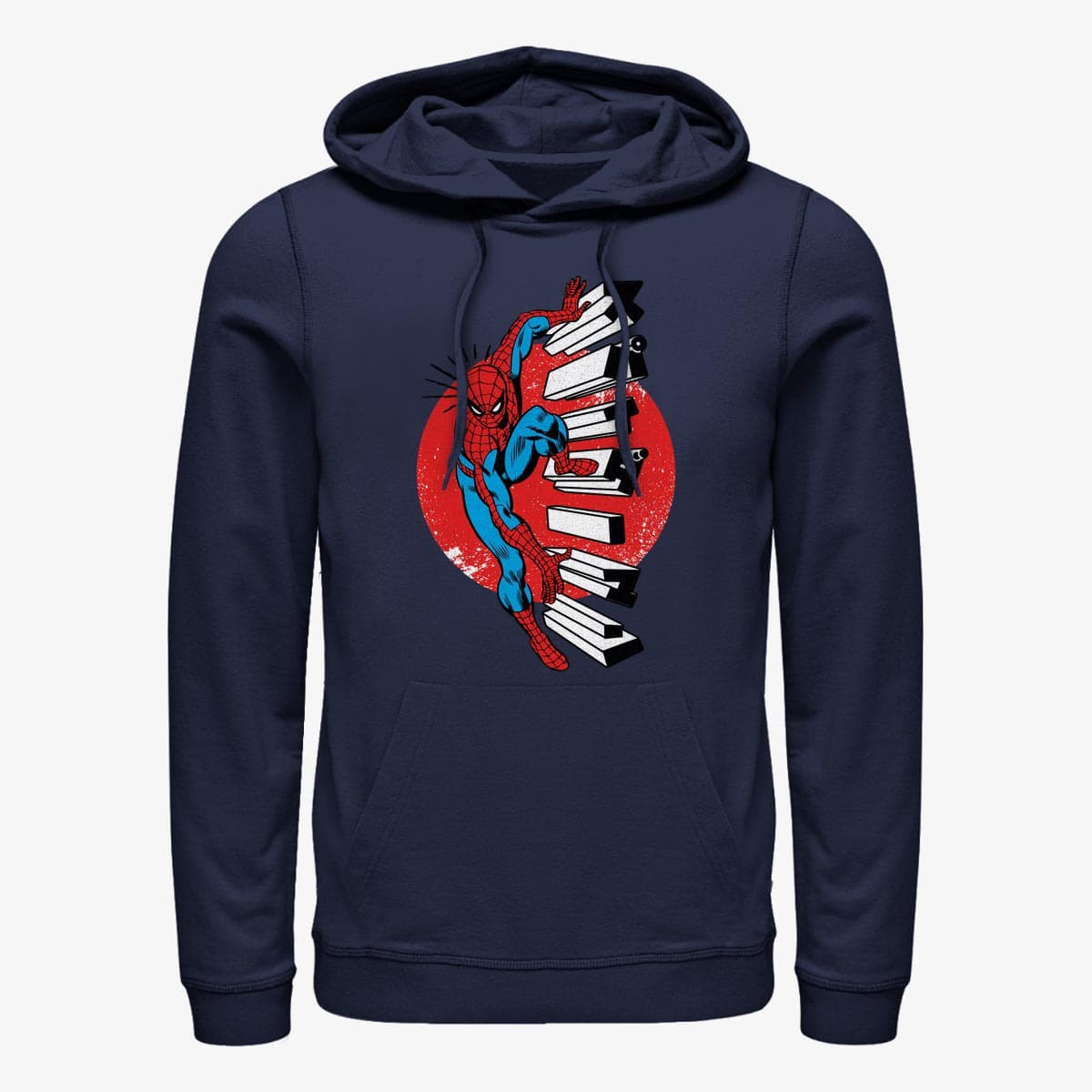 Hoodies and sweatshirts  Merch Marvel Spider-Man Classic - Spidey Senses Unisex Hoodie Navy Blue