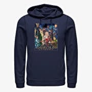 Merch Marvel The Eternals - ETERNALS GOLD FRAME POSTER Unisex Hoodie Navy Blue
