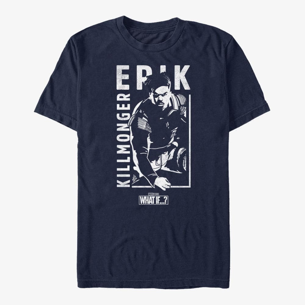 majice kratkih rukava Merch Marvel What If...? - For the Ops Unisex T-Shirt Navy Blue